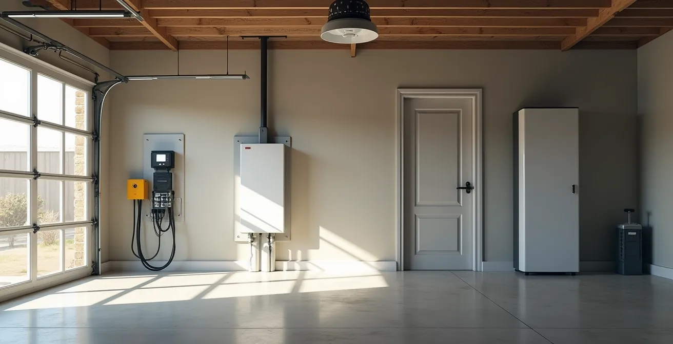 Technicien IRVE analysant un tableau électrique avec instruments de mesure